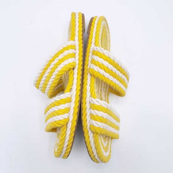 Zimmermann Yellow Rope Slides - Picture 7 of 14